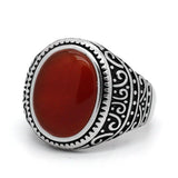 Bague Jaspe Rouge