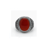 Bague Jaspe Rouge