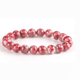 Jaspe Rouge Bracelet Femme