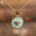 Pendentif Amazonite Pureté du Cœur