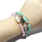 Bracelet Amazonite Femme