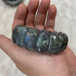 Bracelet en Labradorite "Amour Infini"