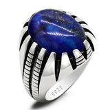 Bague en Lapis Lazuli Pour Homme